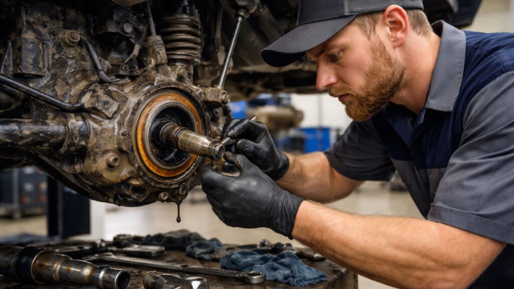 7 Front Axle Seal Leak Symptoms You Shouldn't Ignore