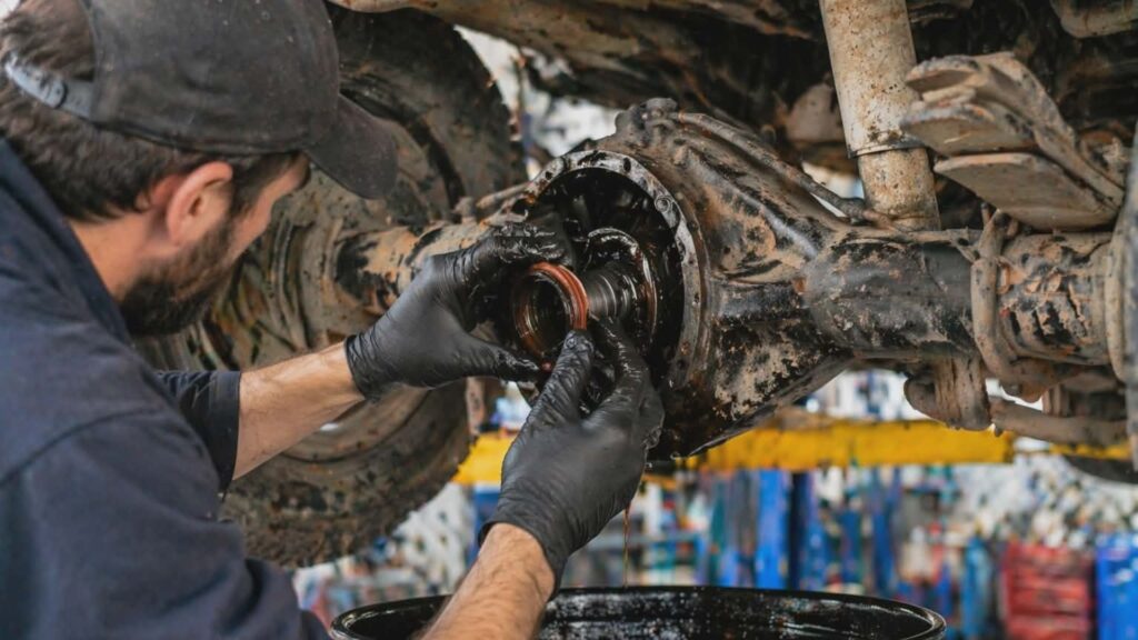7 Rear Axle Seal Leak Symptoms You Shouldn't Ignore