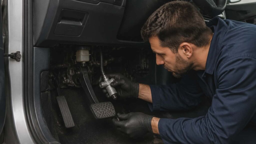Spongy Brake Pedal? What It Means and How to Fix It Fast