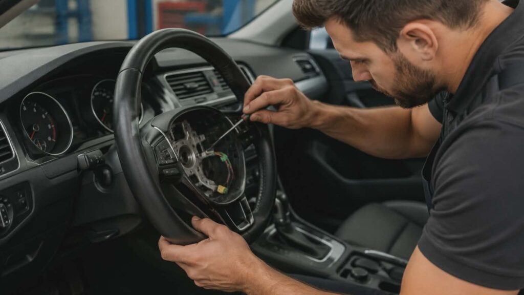 Why Your Steering Wheel Clicks When Turning and What to Do About It